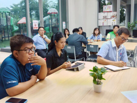 Preparatory meeting before the start of the school year.